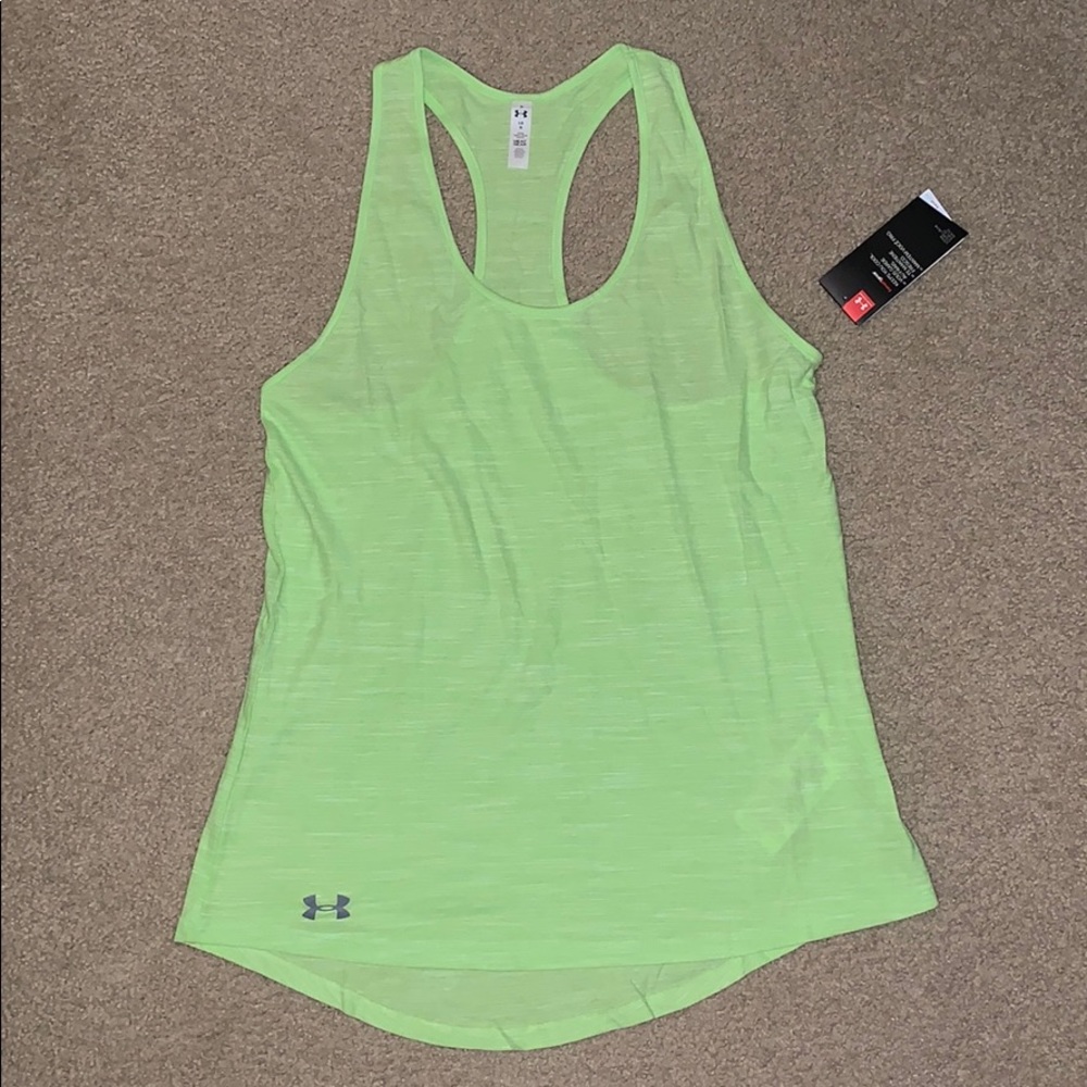 Under Armour tank top - Lime green
